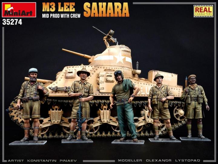 Produktbild Mini art M3 Lee Mid Prod. Sahara w/Crew