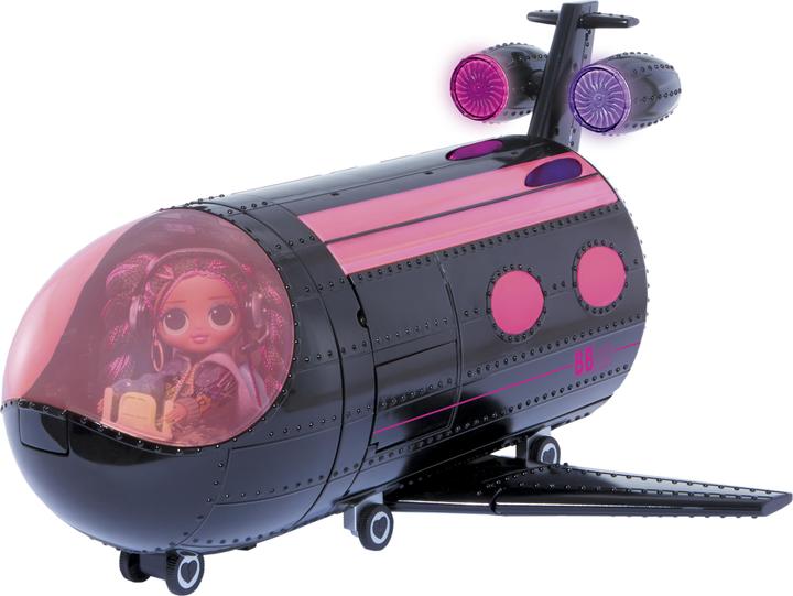 Actual product image MGA O.M.G. Remix 4-in-1 Plane Playset Transforms
