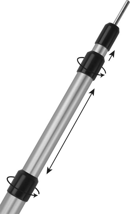 Actual product image Normani Tent pole telescopic pole "Tento