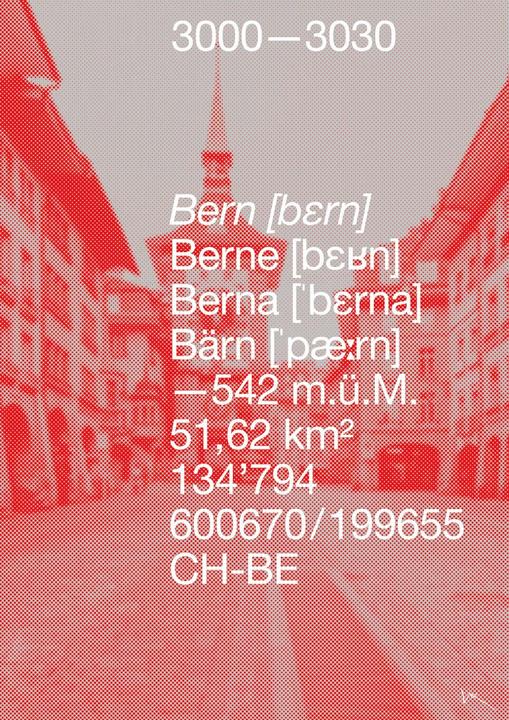 Immagine prodotto Plakativ Bern Poster A2 (59,4 x 42 cm)