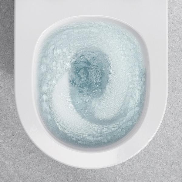 Immagine prodotto ROCA LAUFEN Kartell WC sospeso, scarico basso, con Silent Flush senza bordo, 545x370x355 mm
