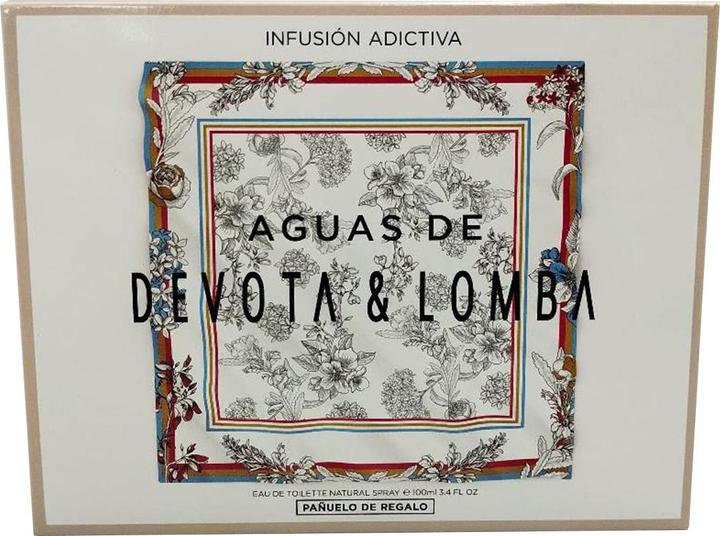 Actual product image Devota & Lomba INFUSIÓN ADICTIVA SET (ET 100 vp + PAÑUELO) (6 uds + 1 tester free) NOVEDAD (Eau de toilette)