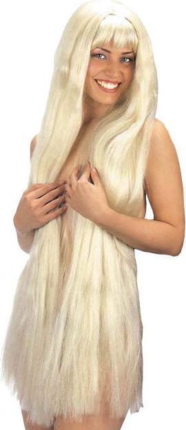 Produktbild Widmann Eva Paradies extra lange Perücke blond 100cm