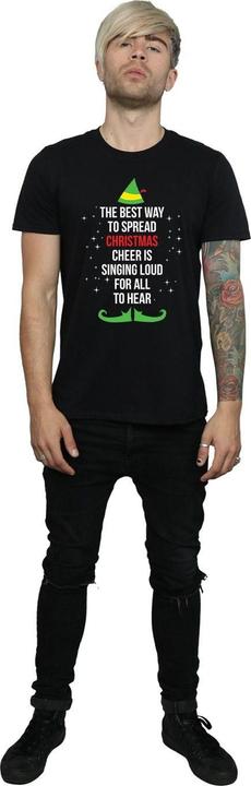 Image du produit Elf - T-shirt CHRISTMAS CHEER TEXT - Homme (S)