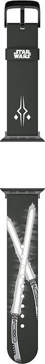 Image du produit Moby Fox Star Wars - Apple Watch Armband 38/40/41/42/44/45/49 mm (The Mandalorian Ahsoka Tano Lichtschwert) (Silicone)