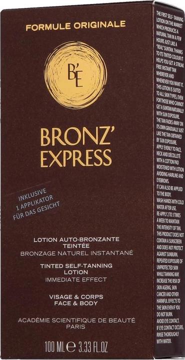 Bronz Express Bronz'Express Tinted Self-Tanning Lotion 100 ml (Selbstbräunungstuch, 100 ml)