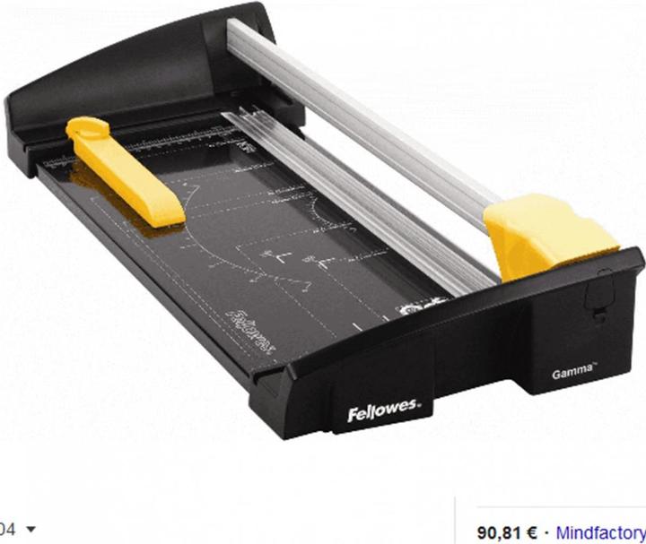 Immagine prodotto Fellowes Macchina da taglio a rulli gamma, DIN A3 (20 lamelle, A3)
