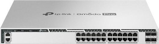 TP-Link Omada Pro S6500-24GP4XF, Managed, L3, Gigabit Ethernet (10/100/1000), Power over Ethernet (P (24 Ports)