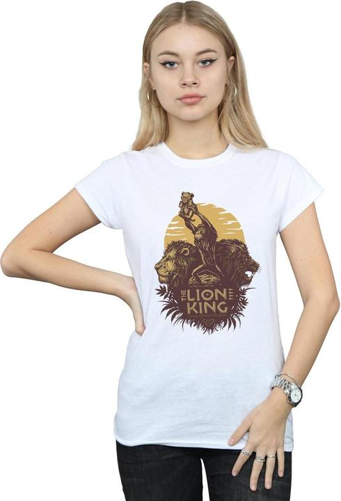 Image du produit Disney - T-shirt THE LION KING MOVIE SUNRISE COLLAGE - Femme (XL)