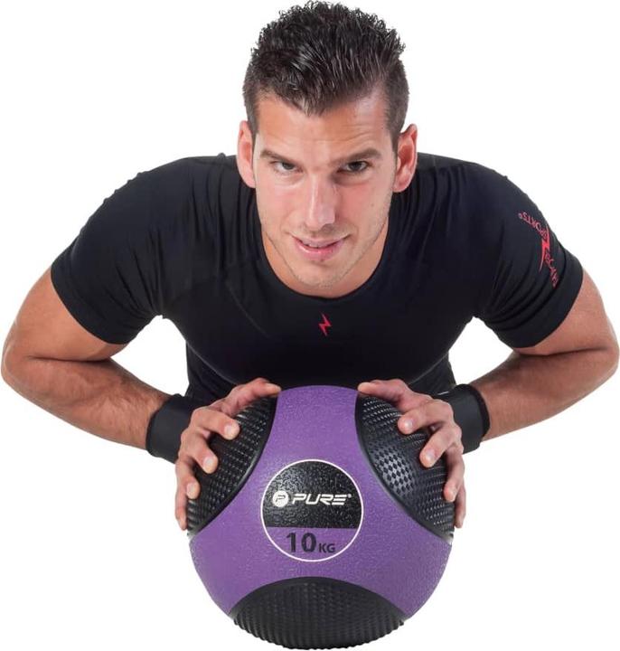 Actual product image Pure2improve Medicine ball (10 kg, 200 mm)