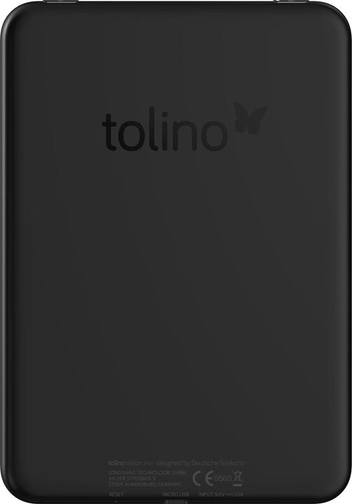 Produktbild tolino vision 3 HD (6", 4 GB, Schwarz)