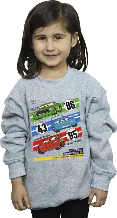 Immagine prodotto Disney Cars Piston Cup Champions Felpa Ragazze (140, 146)