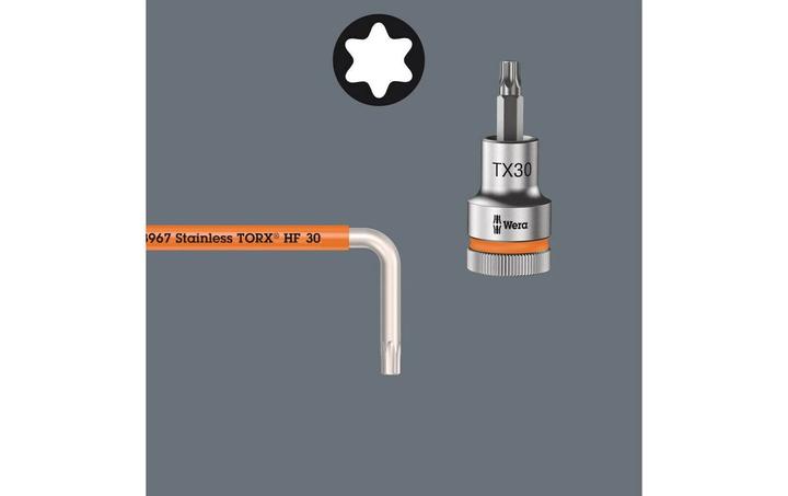 Produktbild Wera 3967/9 TX SXL Multicolour HF Stainless 1