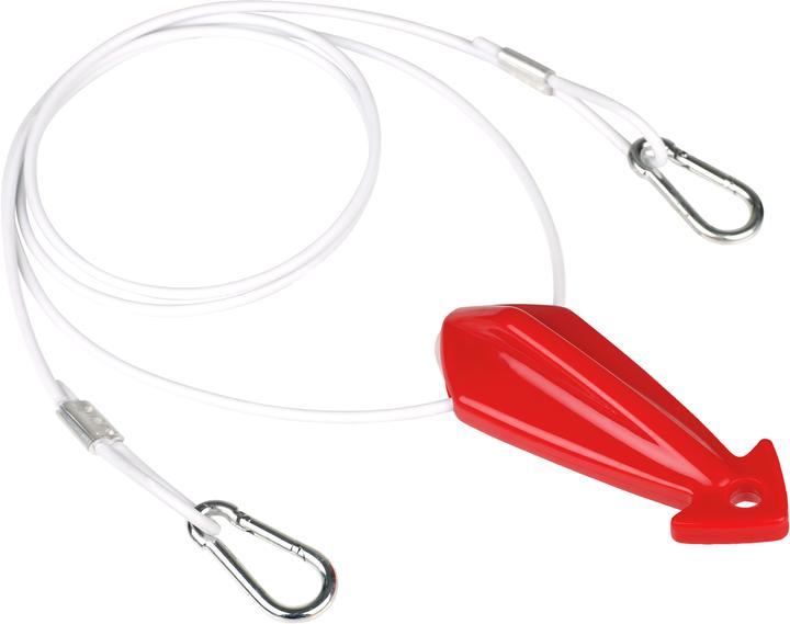 Mesle Schleppdreieck Combi 1 Steel 10' wht-red