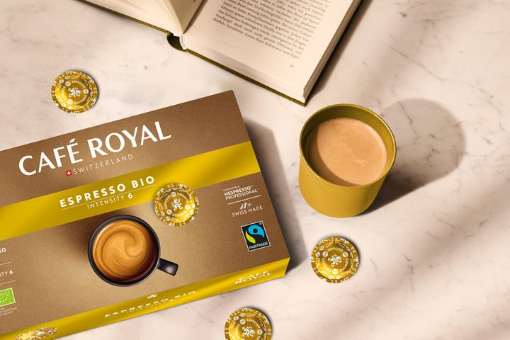 Image du produit Café Royal espresso biologique (50 x Port.)