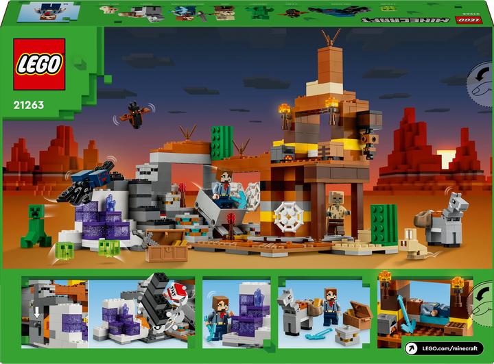 Image du produit LEGO 21263 La mine des Badlands (21263, LEGO Minecraft)