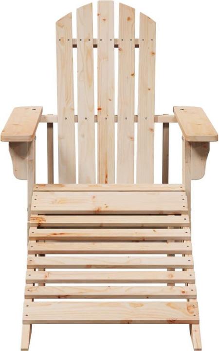 Produktbild VidaXL Adirondack-Stuhl mit Fussstütze