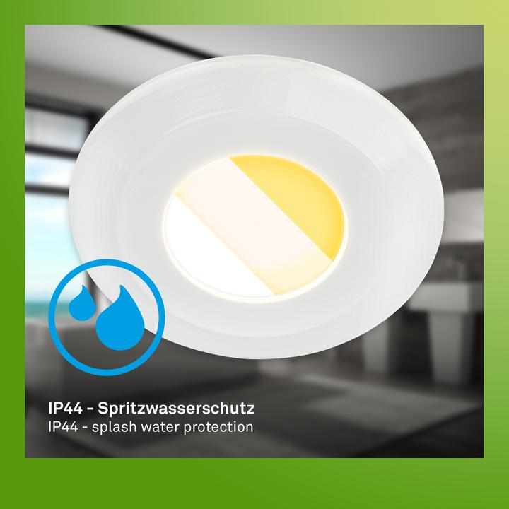 Produktbild Briloner Nachhaltige Ultraflache LED Einbauleuchten 3er-Set (520 lm)
