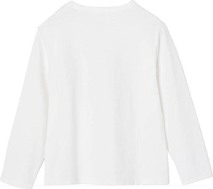 Produktbild Vertbaudet Mädchen Shirt mit Metallic-Print und Recycling-Baumwolle (92)