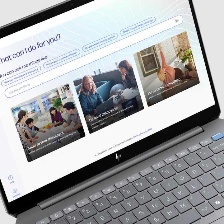 Actual product image HP OmniBook Ultra 14-fe0097ng Notebook 14"" (35.6cm) (14", Marvell Armada 375, 32 GB, 1000 GB, DE)