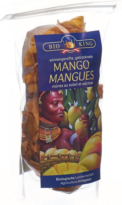Actual product image Bio King Ebivital sun-ripened dried MANGO (100 g)