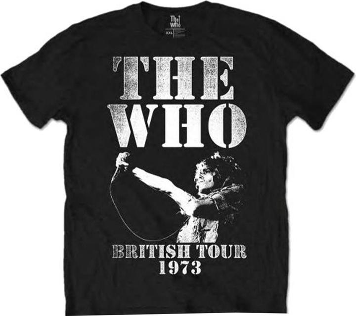 The Who British Tour 1973 TShirt