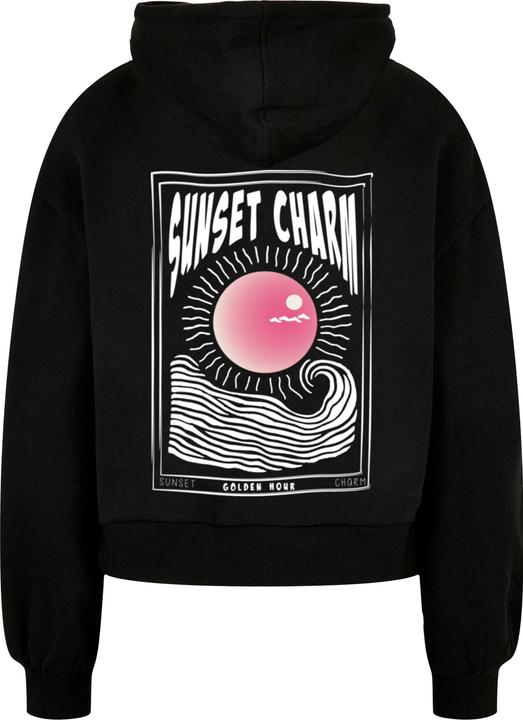 Actual product image Merchcode Ladies Sunset Charm Oversized Hoody - 170047 (S)