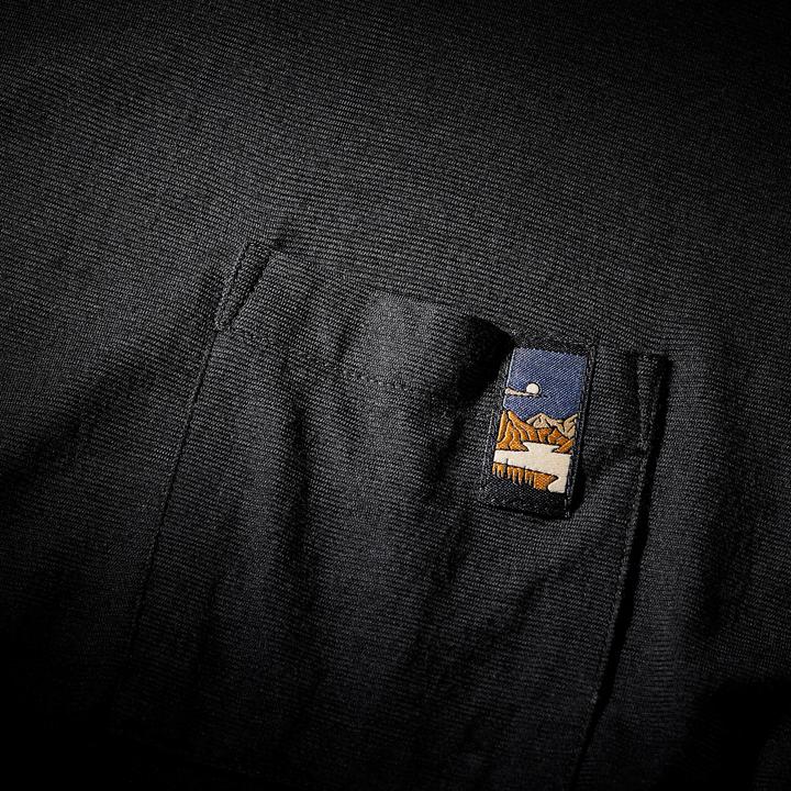 Produktbild Simond Merinoshirt Herren kurzarm 100 % Merinowolle - schwarz (L)