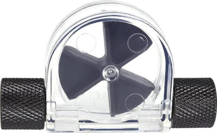 Actual product image Alphacool Ice Wing Flow Indicator Black G1/4 IT - Acrylic