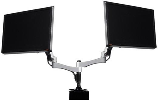 Image du produit Silverstone Support de bureau pour moniteur ARM Two (Tables, 24")