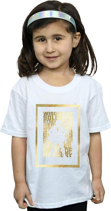 Image du produit - T-shirt SHAZAM GOLD TEXT - Fille (152, 158)