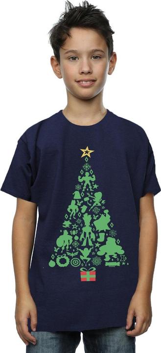 Immagine prodotto Avengers Christmas Tree Maglietta Ragazzi (152, 158)