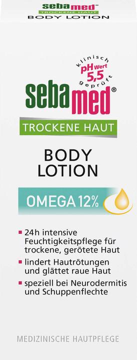 Image du produit Sebamed Sebmed, baume pour peau sèche, Omega, 200 ml (Lotion pour le corps, 200 ml)