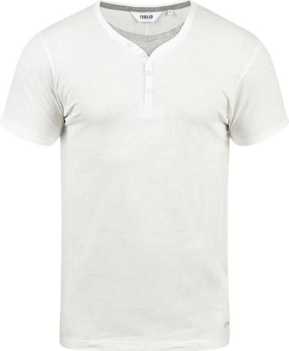 Immagine prodotto Solid Dorian T-Shirt A Maniche Corte Maglietta Da Uomo Con Collo Grandad (XL)
