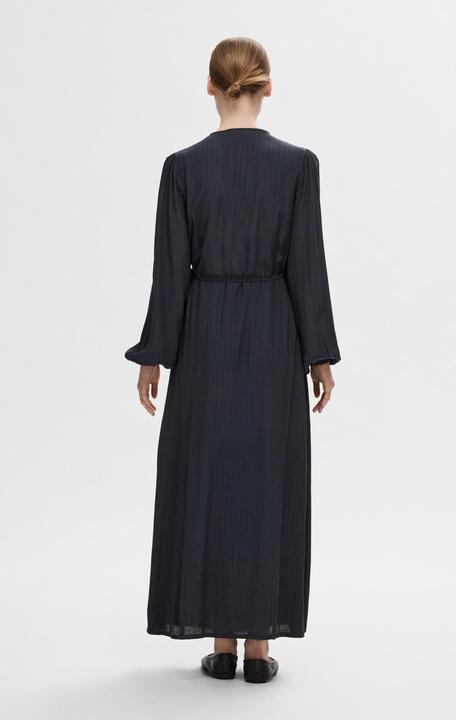 Image du produit Selected Femme Robe portefeuille en satin (36)
