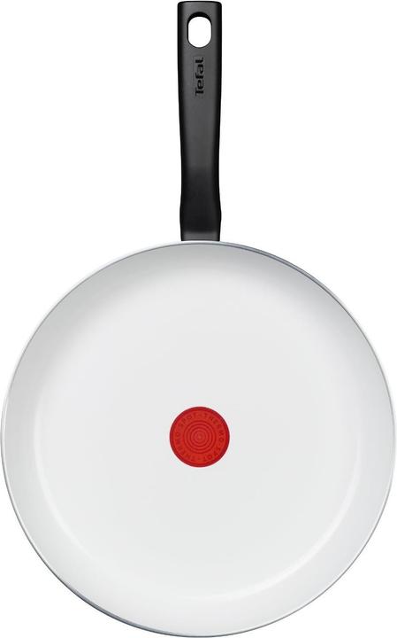 Immagine prodotto Tefal Controllo in ceramica bianco (28 cm, Padella per friggere)