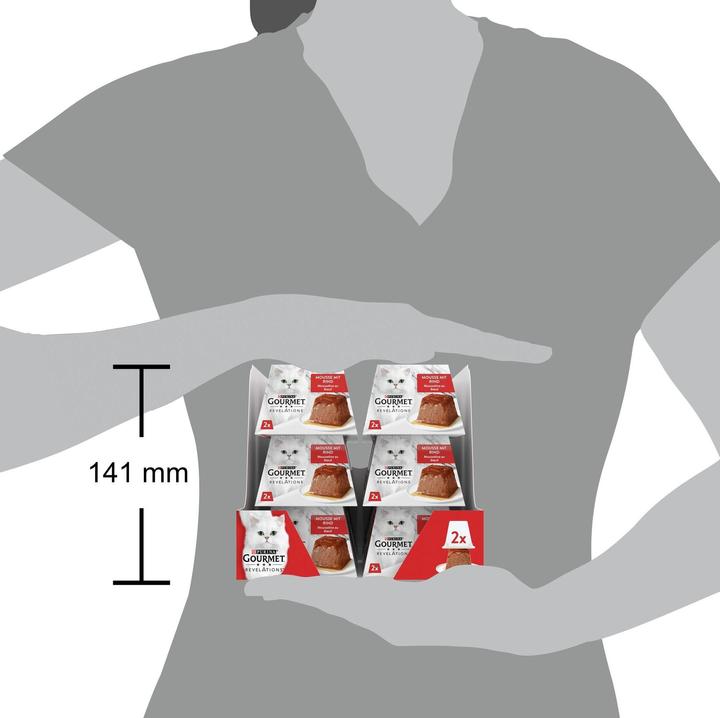 Image du produit Gourmet Mousse au boeuf (Adulte, 2 pcs, 114 g)