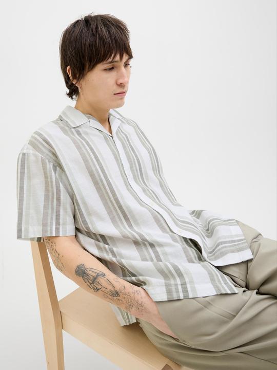 Image du produit Jack & Jones Jprccsummer Stripe Resort S/S Shirt Sn (XS)