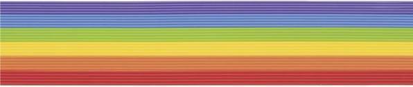 Produktbild Knorr Prandell Wachsstreifen "Regenbogen", ca. 20 x 0,1 cm, 30 Stück
