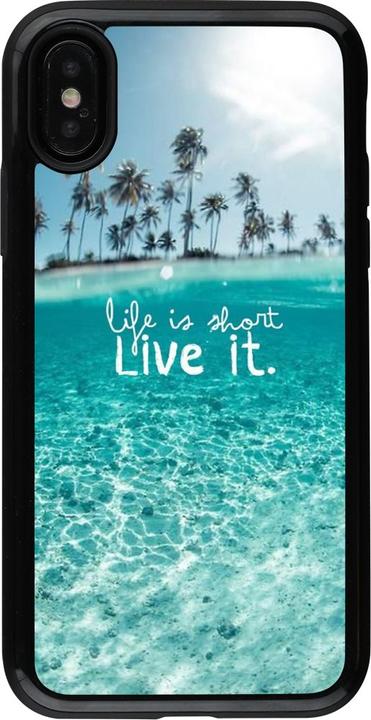 Image du produit PhoneLook Coque Hybrid Armor noir Summer 18 24 (Apple iPhone X, Apple iPhone XS)