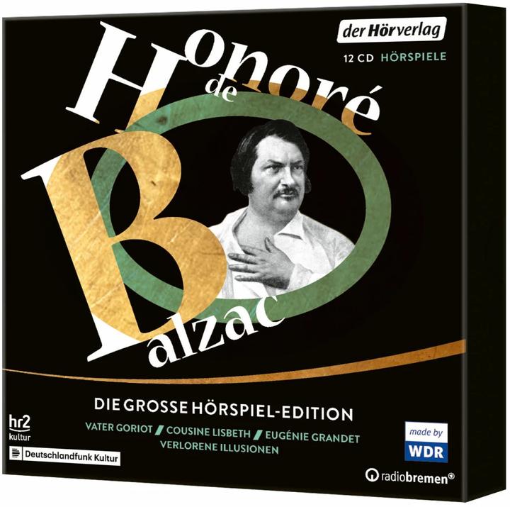 Actual product image The great radio play edition (Lisa Hrdina, Leslie Malton, Christian Grashof, Gerd Baltus, Martin Seifert, Honoré de Balzac, German)