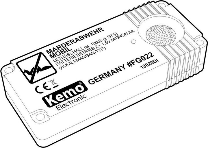 Actual product image Kemo Marten repellent
