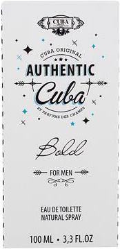 Actual product image Cuba Authentic Bold (Eau de toilette, 100 ml)