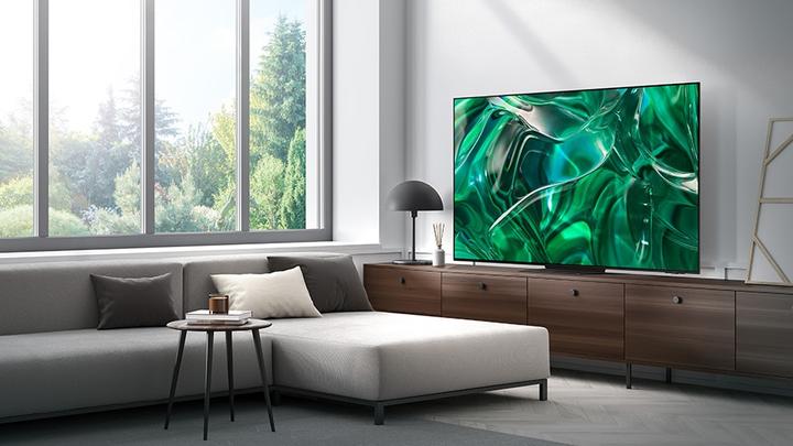 Image du produit Samsung SAMS GQ-65S90C OLED TCS SMA UHD 163 GQ65S90CATXZG (65", S90C, OLED, 4K)