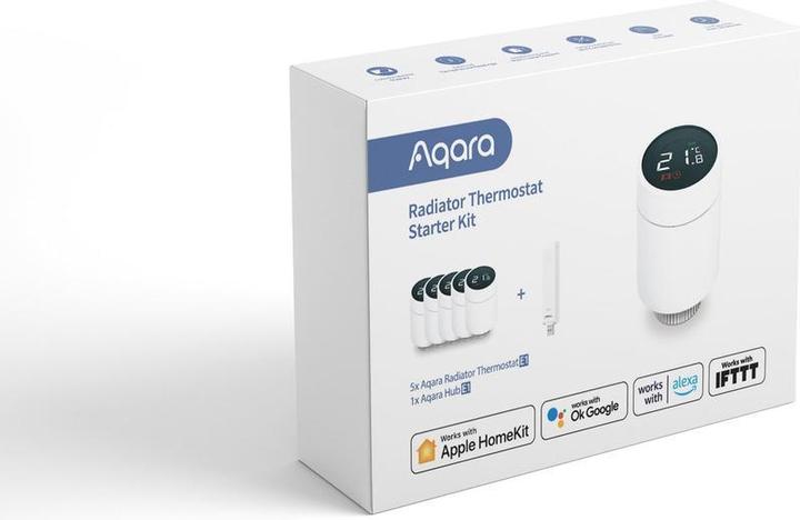 Actual product image Xiaomi Aqara Radiator Thermostat Starter Kit