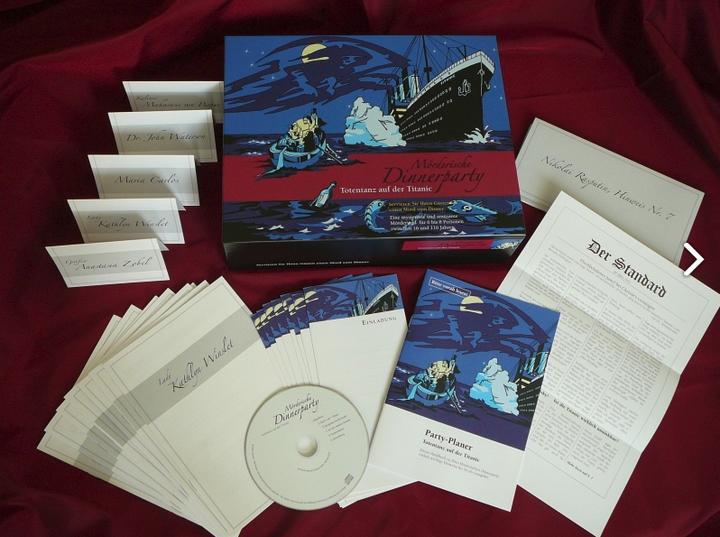Produktbild Mörderische Dinnerparty Totentanz auf der Titanic (Deutsch)
