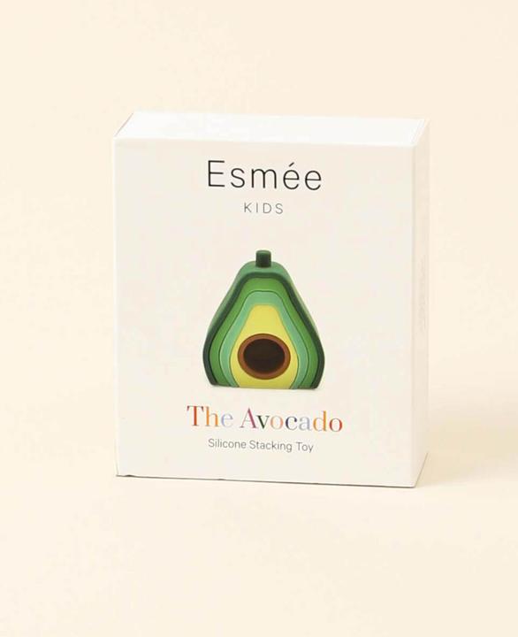 Actual product image Esmée Plug toy avocado