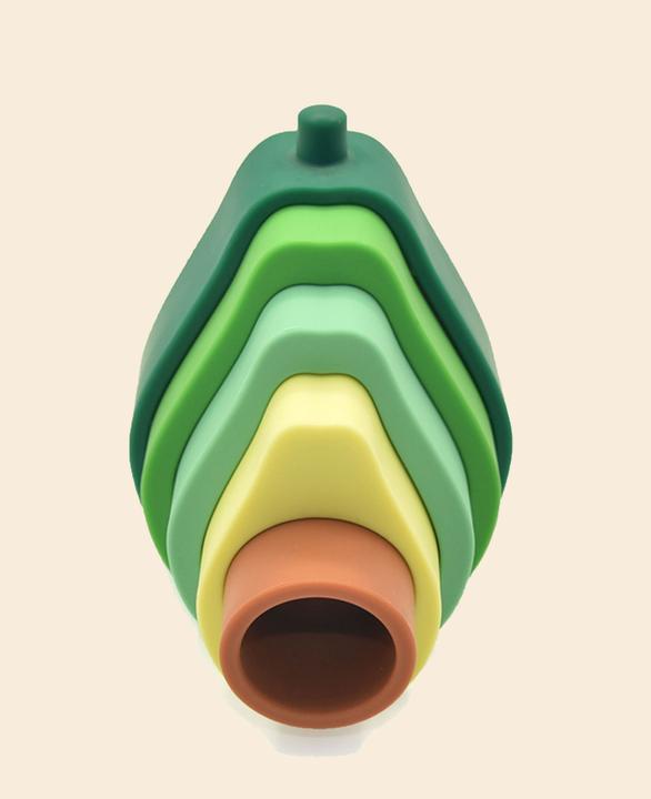 Actual product image Esmée Plug toy avocado