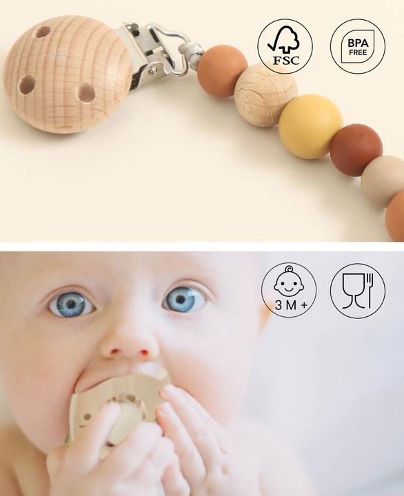 Produktbild Esmée Nuggikette / Schnullerkette (1 x)