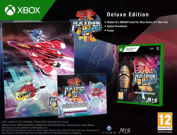Actual product image NIS Raiden IV x MIKADO remix Deluxe Edition (Xbox One S)